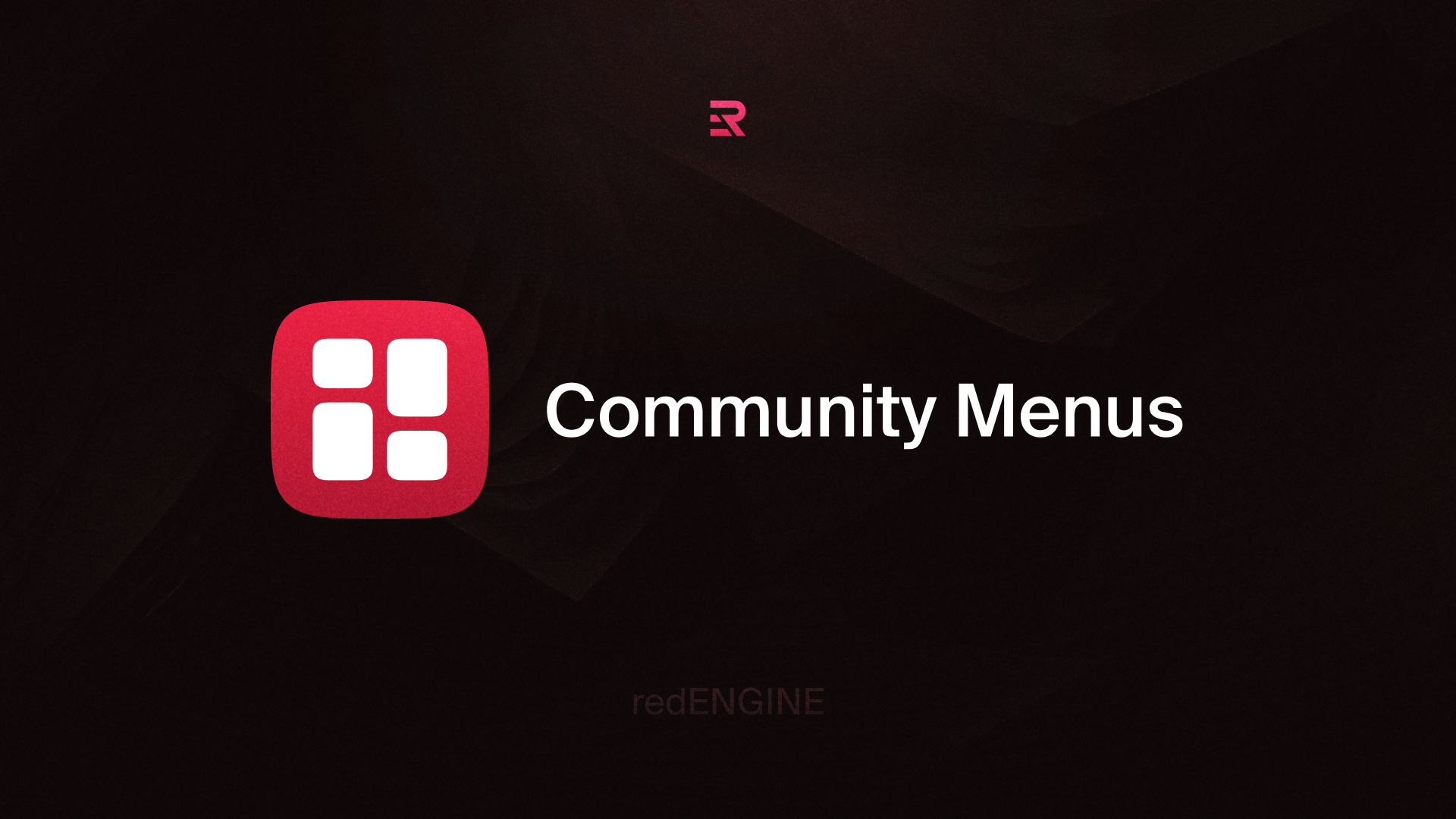 Community Menu